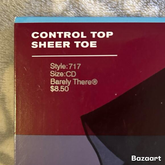 Hanes Silk Reflections Control Top Silky Sheer Pantyhose Style 717 Size CD - Picture 4 of 7